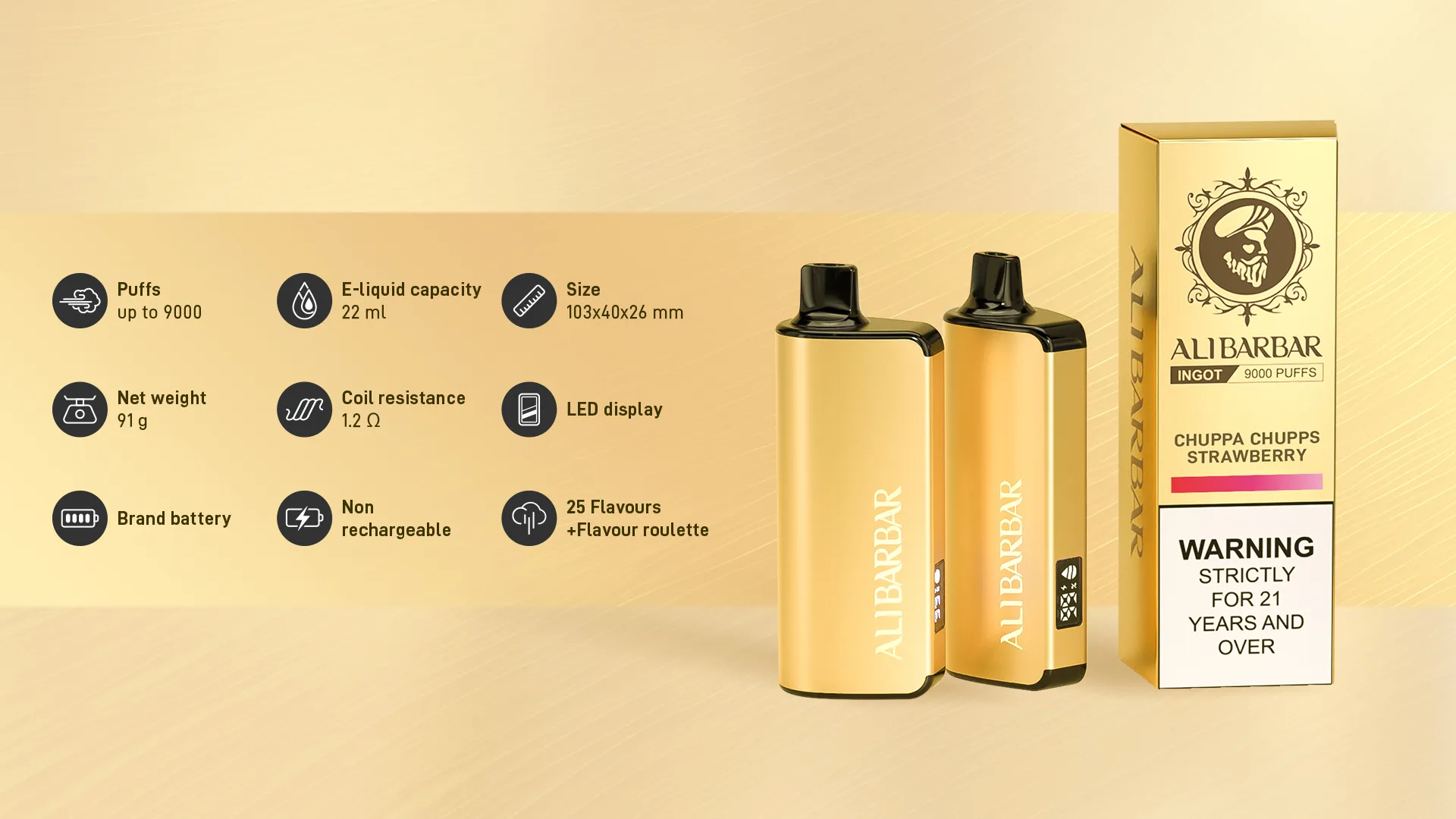 A Comprehensive Guide to the ALIBARBAR Ingot 9000 Puffs Disposable Vape in Australia