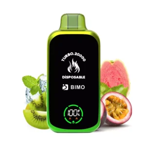 BIMO TURBO 20000 Puffs - Passion Fruit Kiwi Guava
