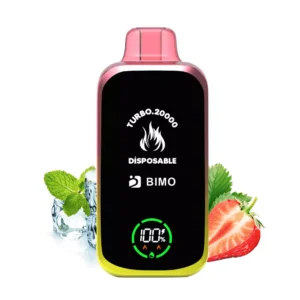 BIMO TURBO 20000 Puffs - Strawberry Ice