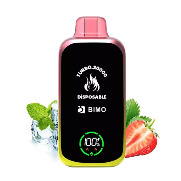 BIMO TURBO 20000 Puffs - Strawberry Ice
