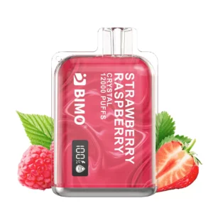 BIMO CRYSTAL 12000 Puffs - Strawberry Raspberry