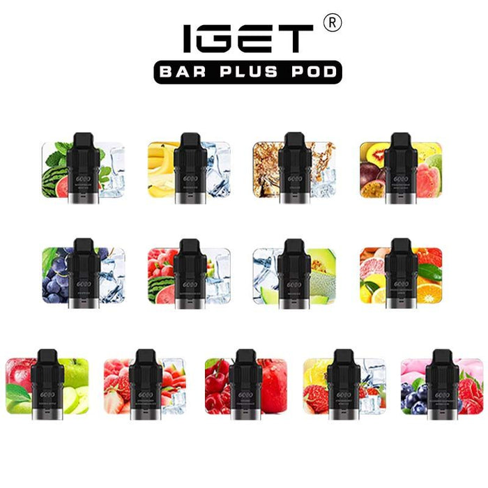 IGET Bar Pod - IGET Bar Pod Flavours - IGET Pod Bar Wholesale — 1 vape wholesale
