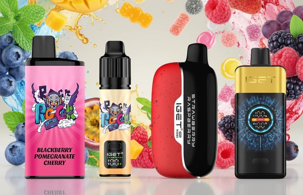 Best IGET Vapes Ranked: Bar Pro 10000 vs. ONE 12000 vs. Moon K5000