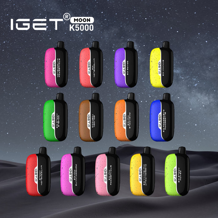 IGET Moon K5000: A Complete Guide to All Available Flavours in Australia